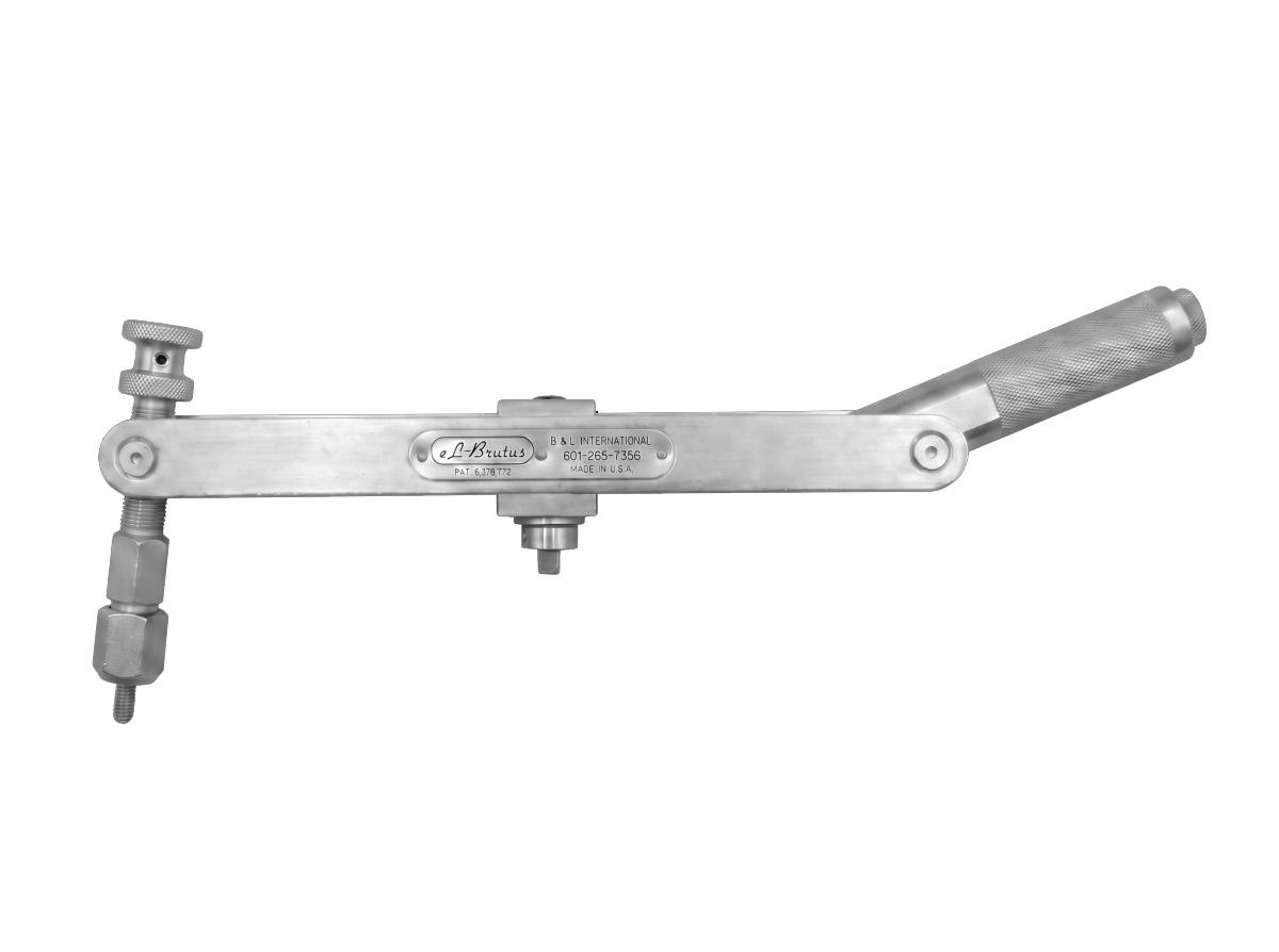 This is how the El Brutus johnson bar screw extractor can remove stuck coin slot hi-torque fasteners in an aircraft panel without drilling and starting a fire